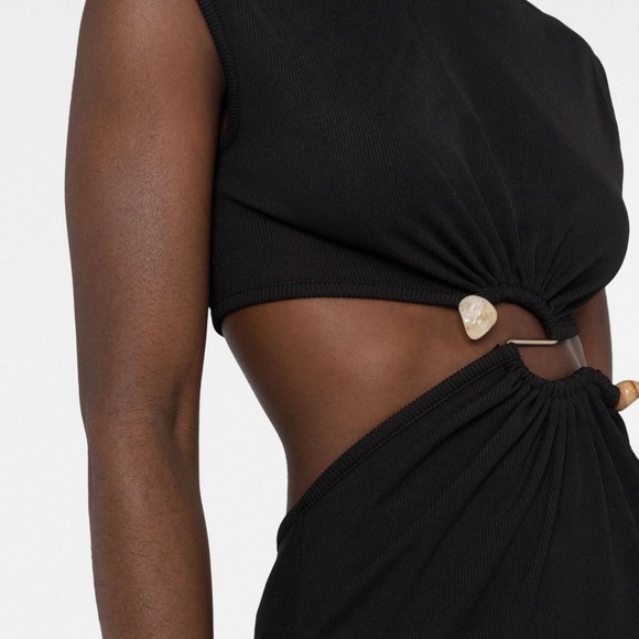 Christopher Esber black dress Size 6 - Picture 3 of 8